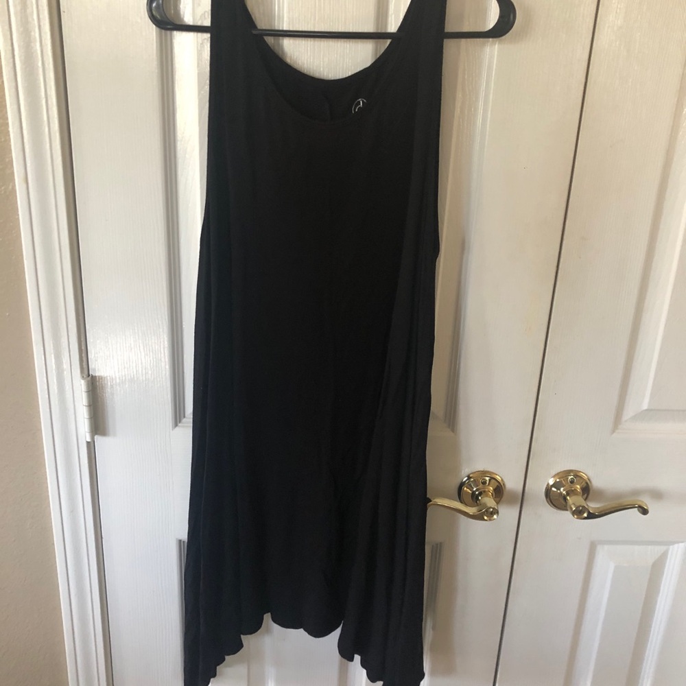 Black tank top dress